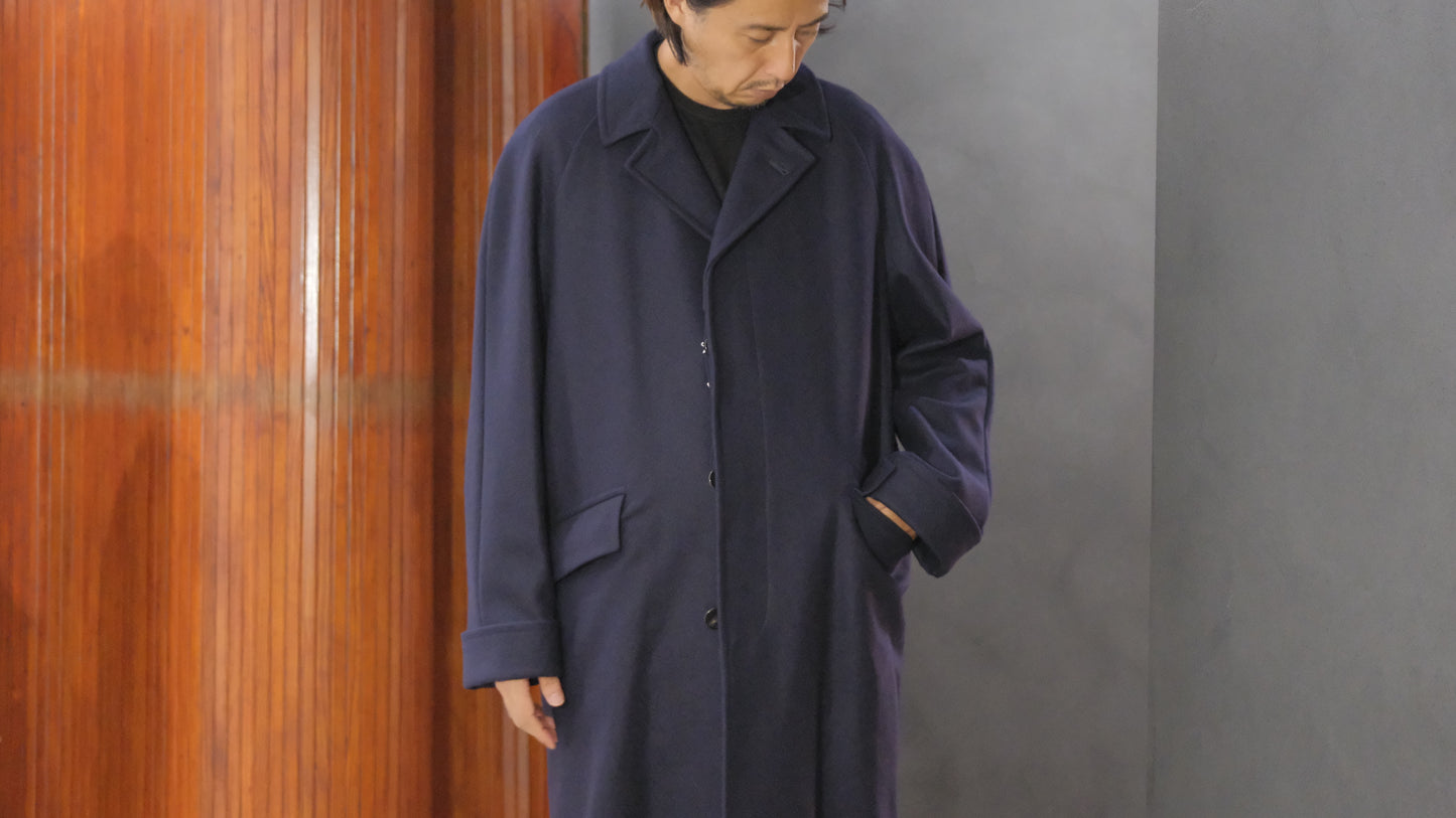 COHÉRENCE/Mod.CORB/MELTON JERSEY / CAMEL.D.BLUE.BLACK