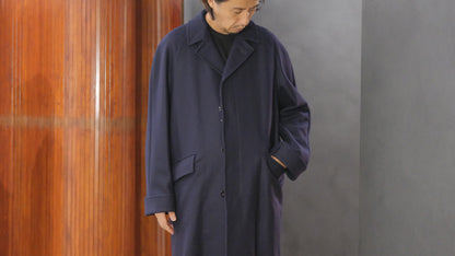 COHÉRENCE/Mod.CORB/MELTON JERSEY / CAMEL.D.BLUE.BLACK