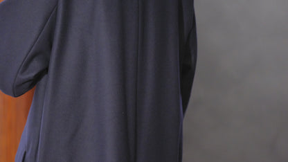 COHÉRENCE/Mod.CORB/MELTON JERSEY / CAMEL.D.BLUE.BLACK