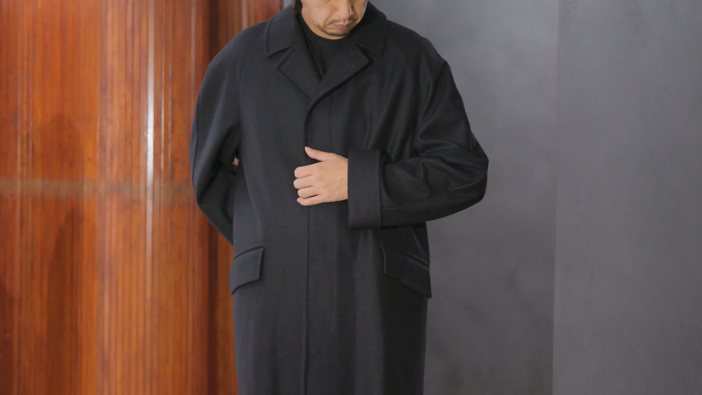 COHÉRENCE/Mod.CORB/MELTON JERSEY / CAMEL.D.BLUE.BLACK