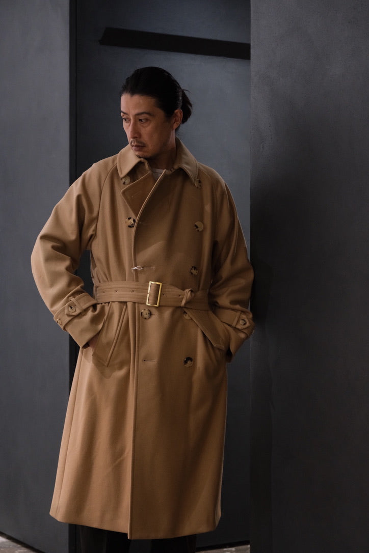 COHÉRENCE/ALⅢ/MELTON JERSEY / CAMEL