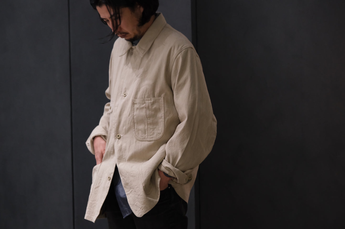 coherence/Jackson(Linen/Cotton Chevron)