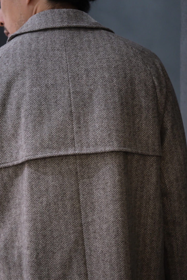 COHERENCE/FOUFOU Ⅱ/CHEVRON TWEED JERSEY/L.BEIGE