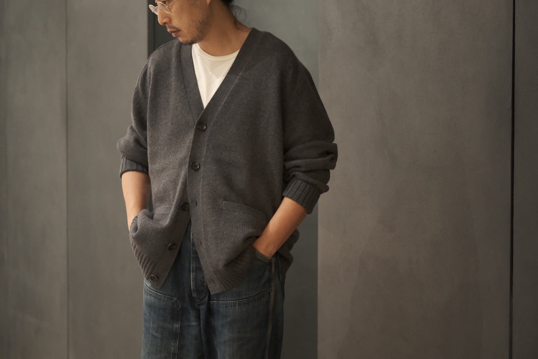 HEUGN/KNITWEAR005/Clark Cashmere knit MIX
