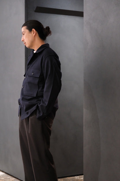 Coherence / VERNON-D /Rover Wool Twill/NAVY