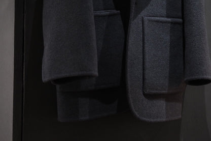 POSTELEGANT/ EXTRA FINE WOOL REVER SHORT COAT