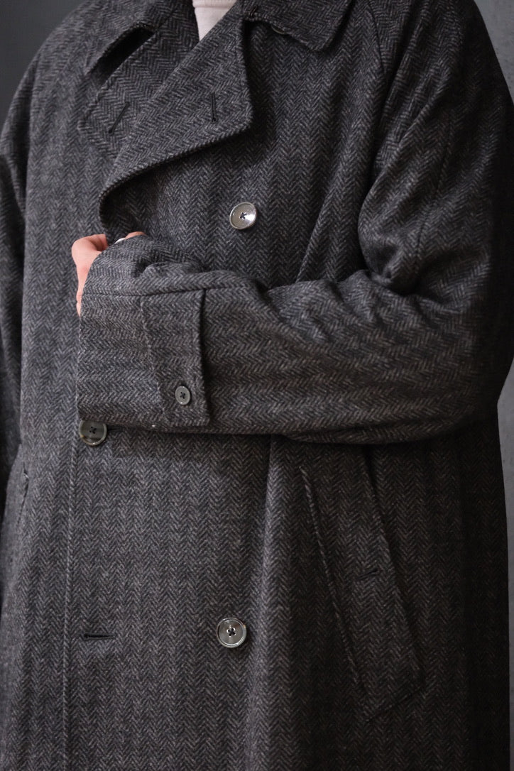 COHÉRENCE/Mod.FOUFOU Ⅱ/CHEVRON TWEED JERSEY / GREY