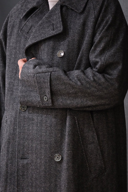 COHÉRENCE/Mod.FOUFOU Ⅱ/CHEVRON TWEED JERSEY / GREY