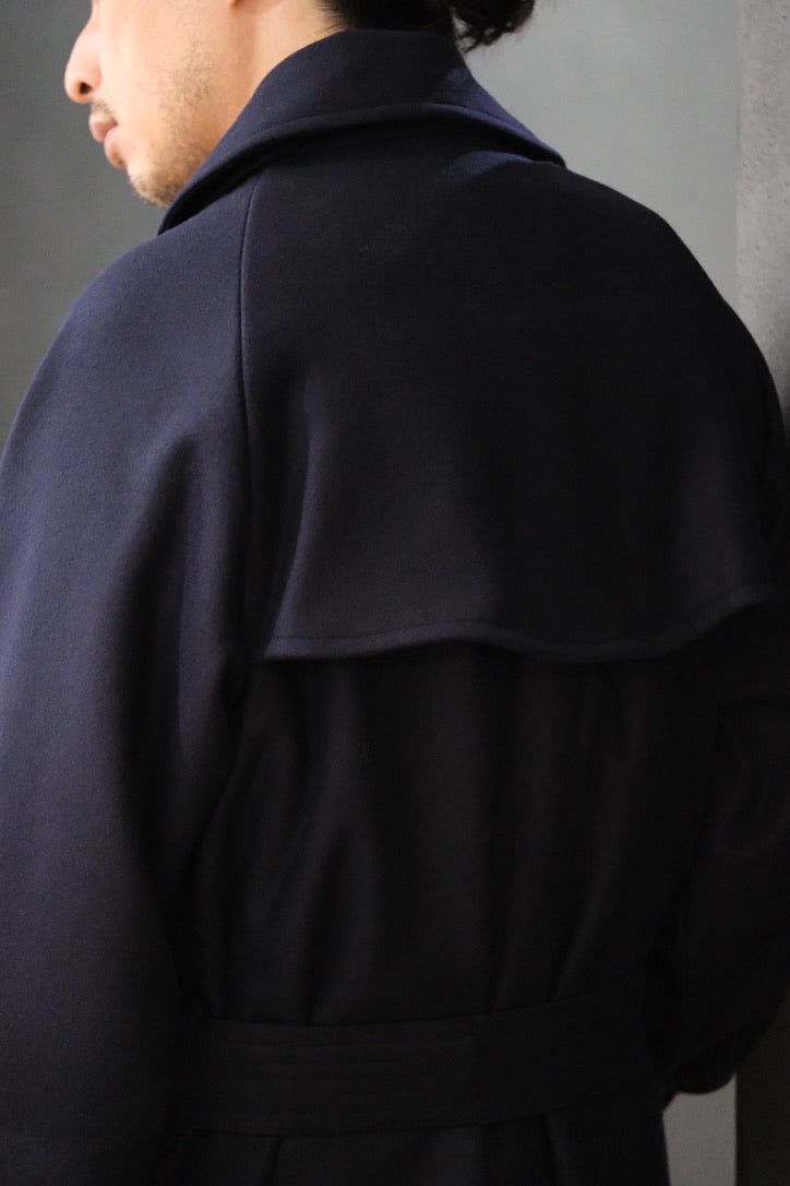 COHÉRENCE/ALⅢ/MELTON JERSEY / D.BLUE