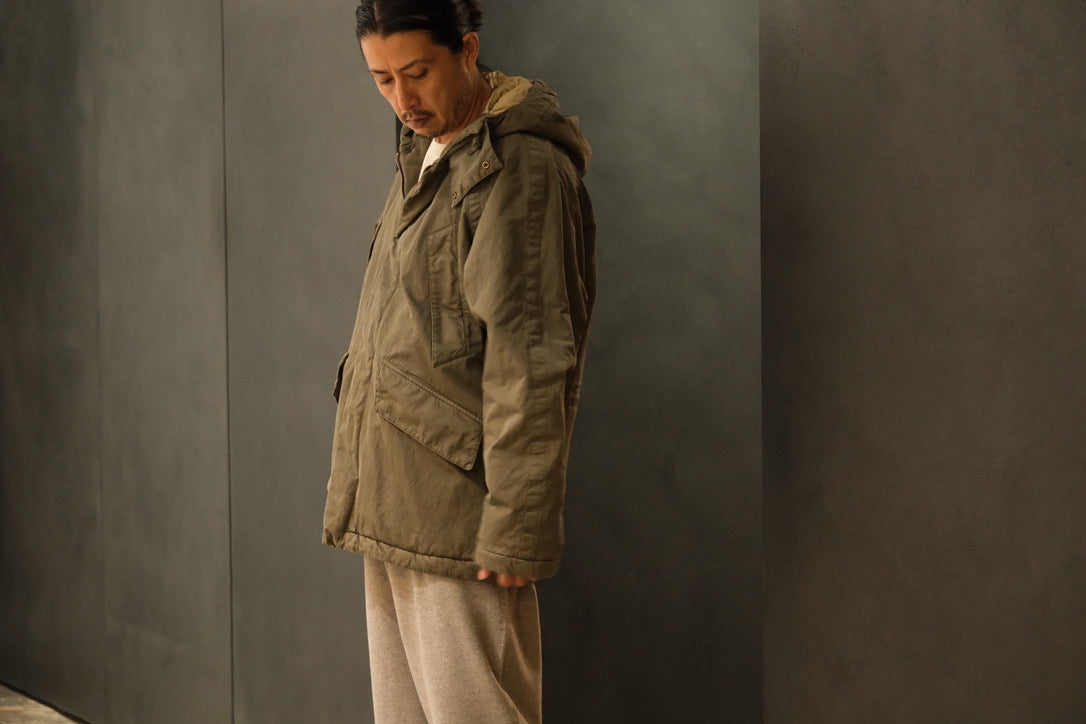 Massimo osti studio / CO/NY JACKET / OW MEDIUM JK IN GABARDINE / WALNUT