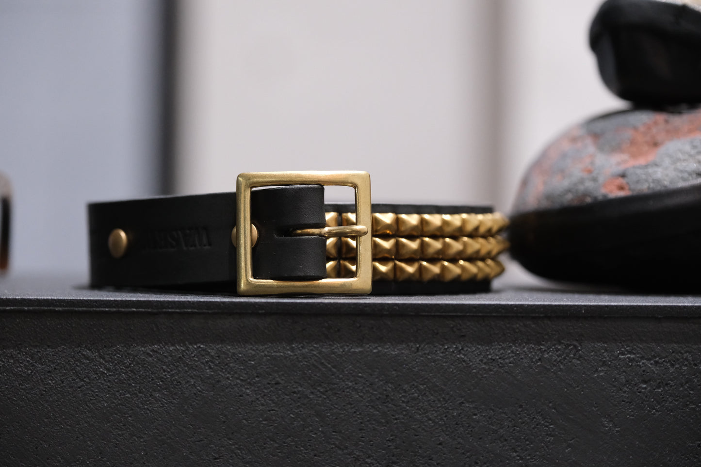 WASEW / GARRISON STUDS BELT “PHYSICIST AND SUN”