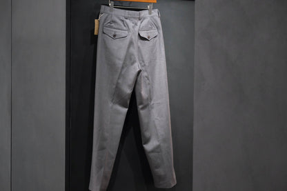 2026AW受注商品/COHERENCE/NICOLAS/ROVER WOOL TWILL/GREY NAILHEAD
