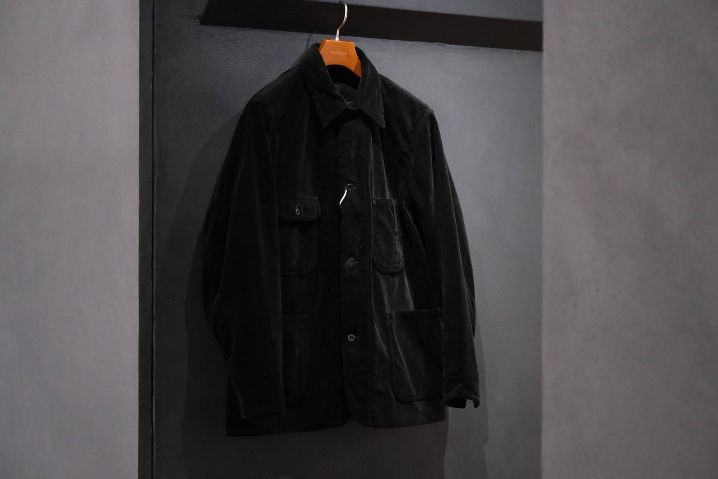 2026AW受注商品/COHERENCE/JACKSON/10 Wale Corduroy/BLACK