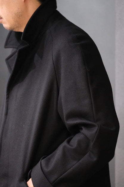 COHÉRENCE/Mod.CORB/MELTON JERSEY / BLACK