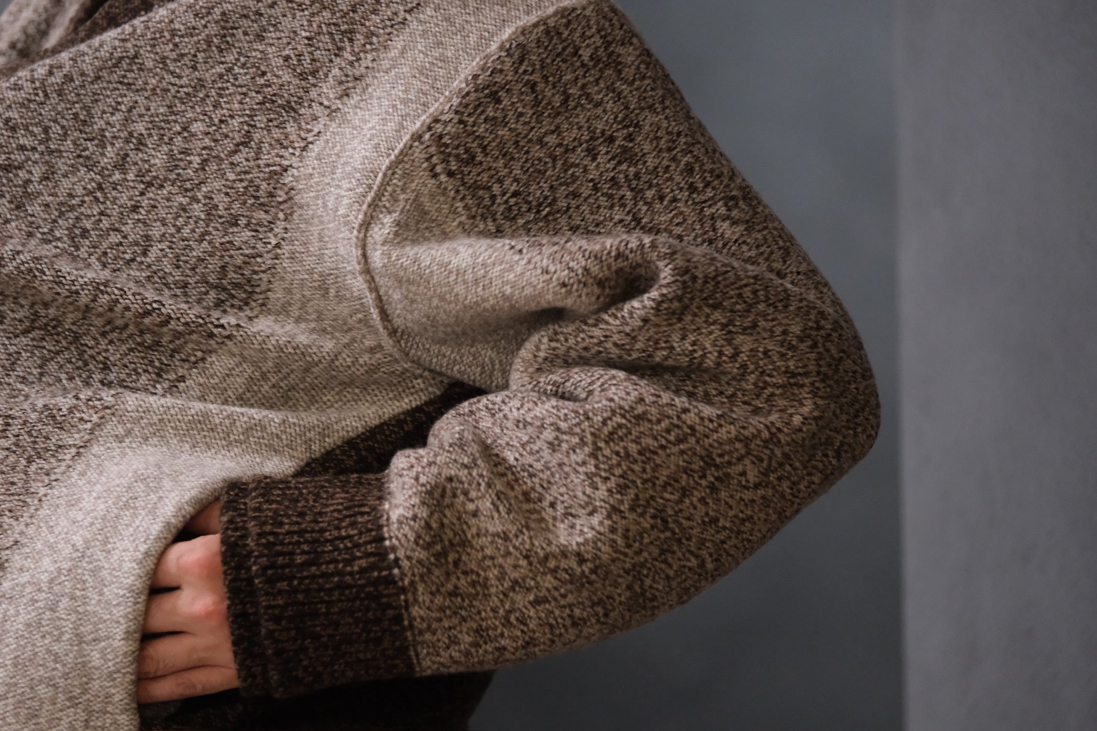 SLOPE SLOW/intarsia zip cardigan/Seven colors NZ wool – Lister