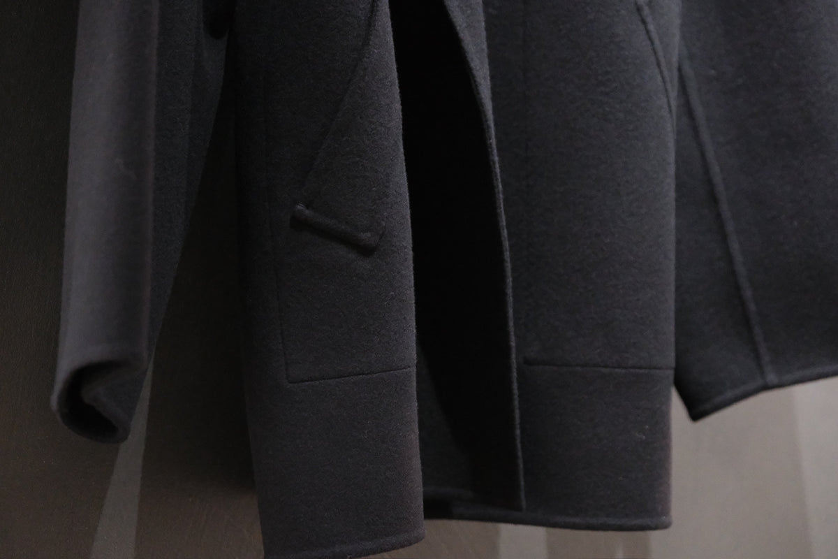 POSTELEGANT/ WOOL REVER SHORT COAT
