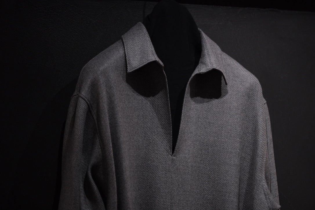 POSTELEGANT/ Wool Pull-over Shirts