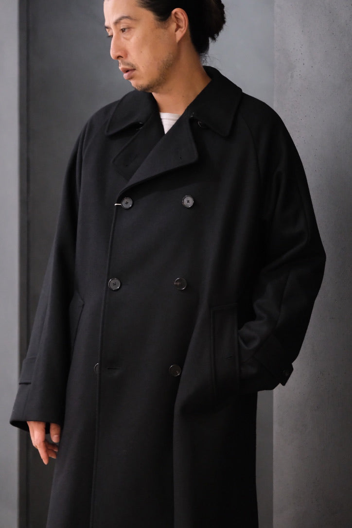 COHÉRENCE / Mod.FOUFOU Ⅱ/MELTON JERSEY / BLACK