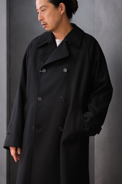 COHÉRENCE / Mod.FOUFOU Ⅱ/MELTON JERSEY / BLACK
