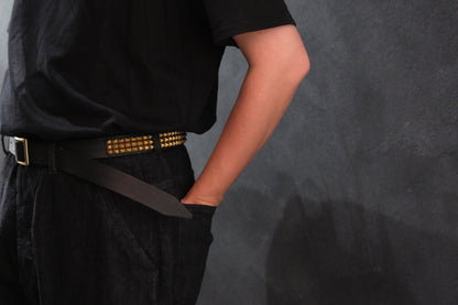 WASEW / GARRISON STUDS BELT “PHYSICIST AND SUN”