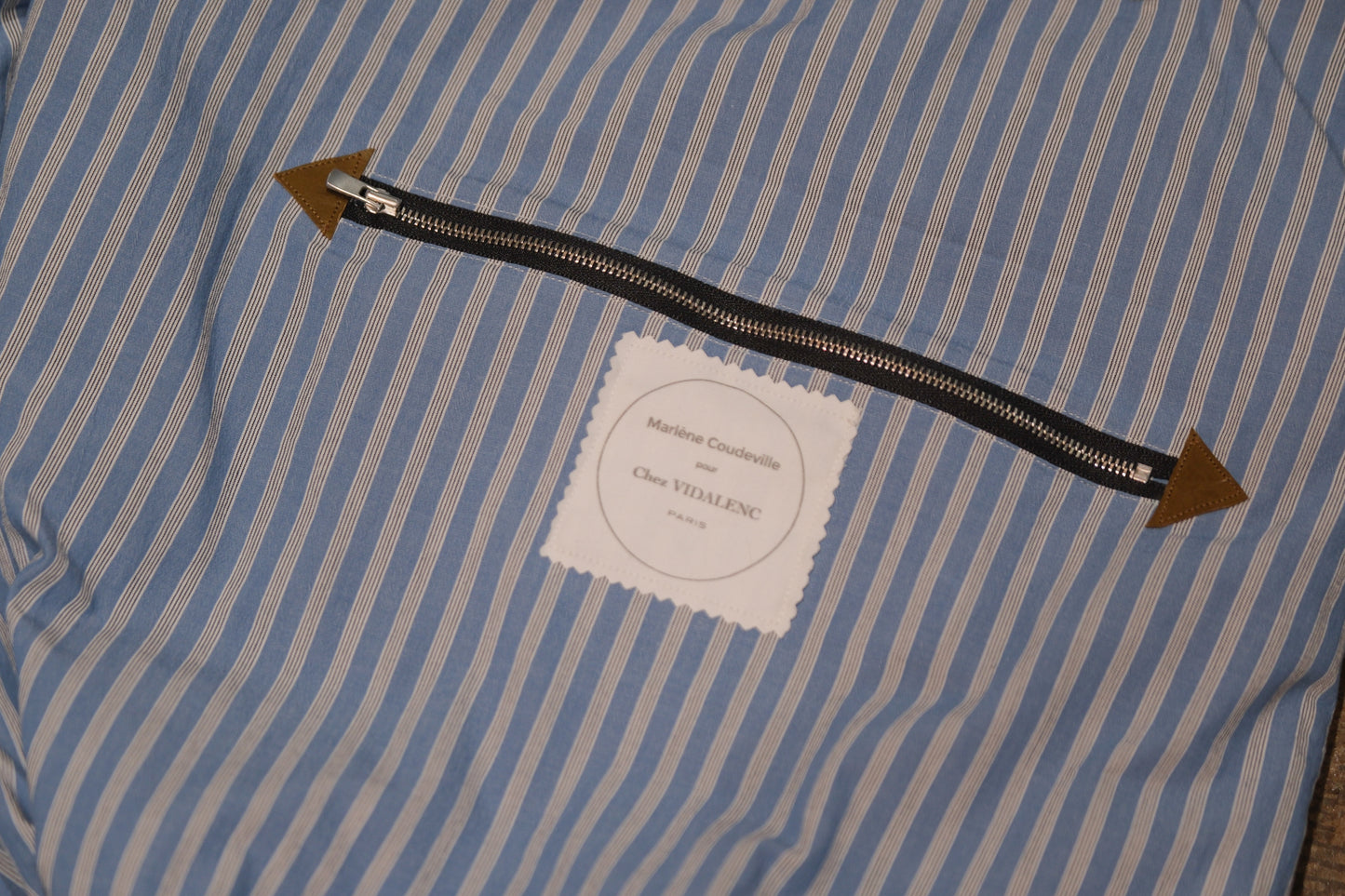 Chez VIDALENC × Marlène Coudeville   /  BAG GIPSY XL /  ANCIENT LINEN NATURAL