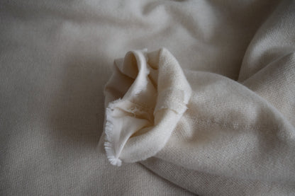 wright./Pullover gauze parka(Cashmere blanket soft twist / Organic cotton double gauze)