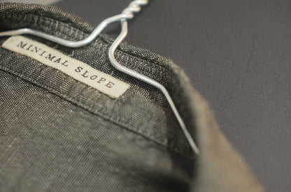 【受注商品】MINIMAL SLOPE / LOOSE SHIRT　(Sample Color : Grene)