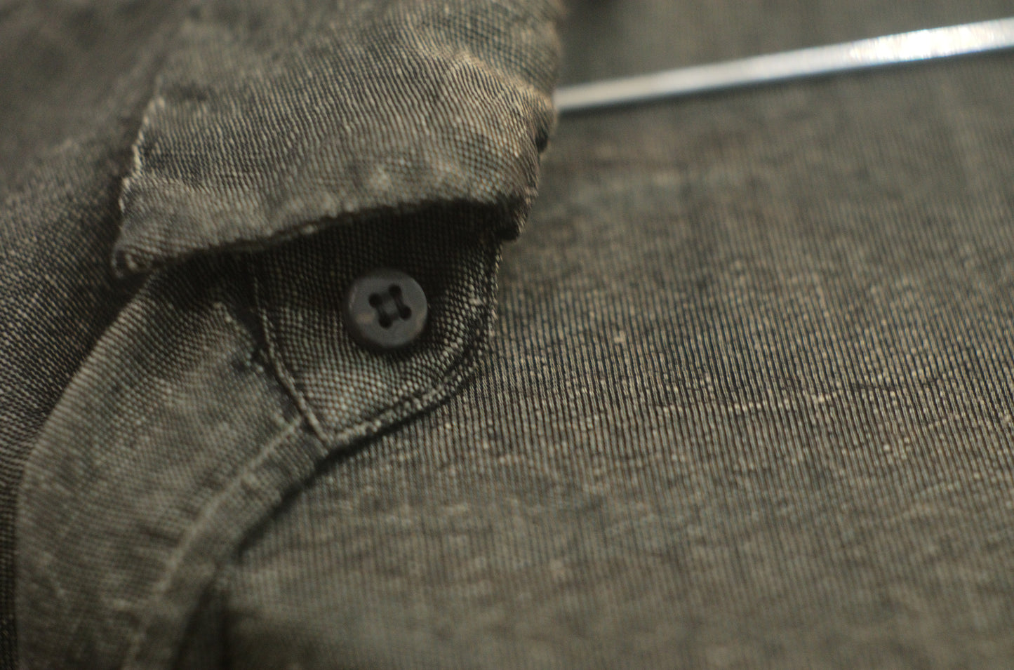 【受注商品】MINIMAL SLOPE / LOOSE SHIRT　(Sample Color : Grene)
