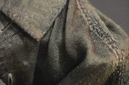 【受注商品】MINIMAL SLOPE / LOOSE SHIRT　(Sample Color : Grene)