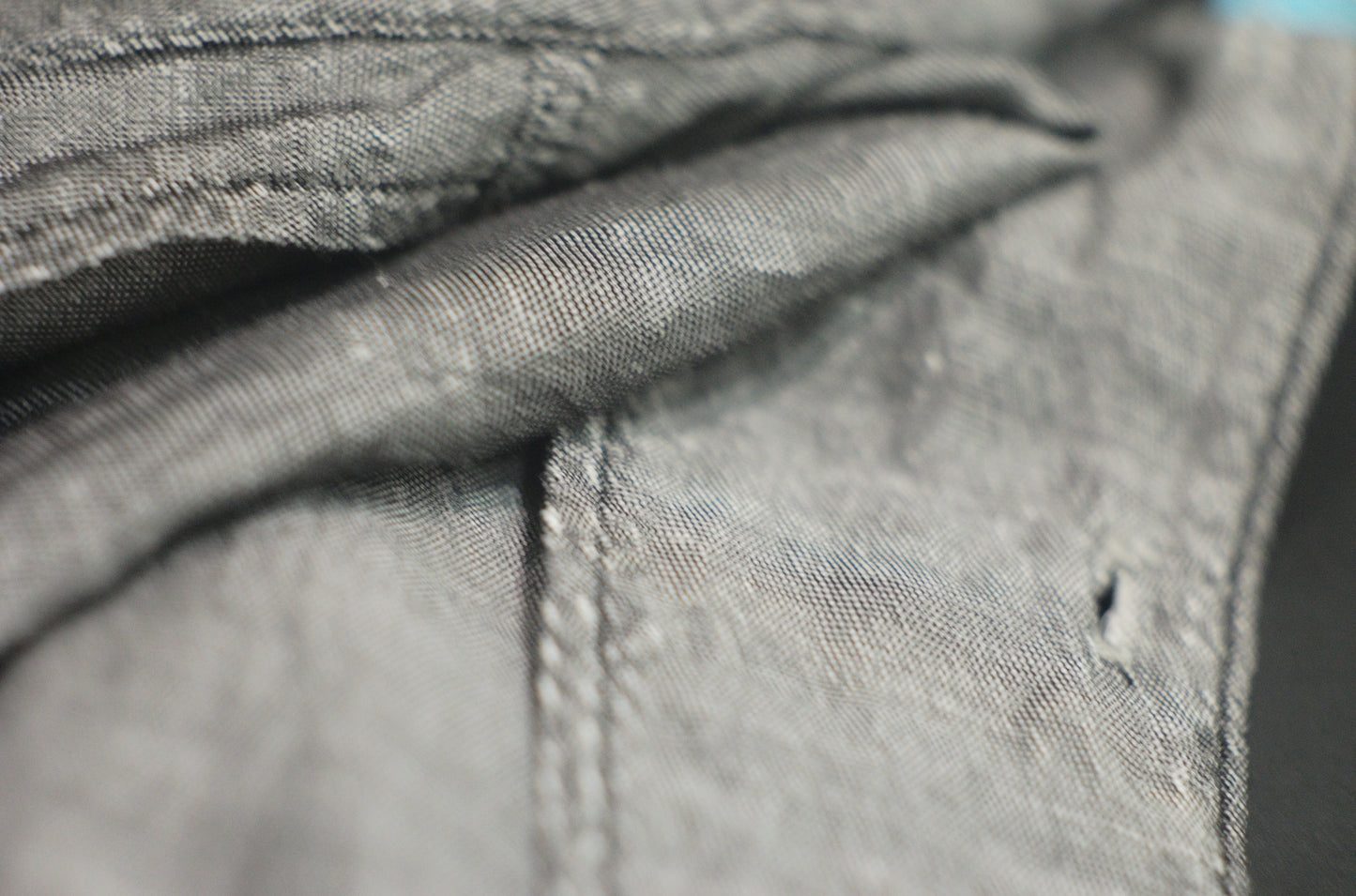 【受注商品】MINIMAL SLOPE / TOP BUTTONLESS SHIRT　(Sample Color : 無染色)