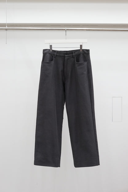 nonnotte / 5 Pockets Trousers / N-25A-075 / Licorice