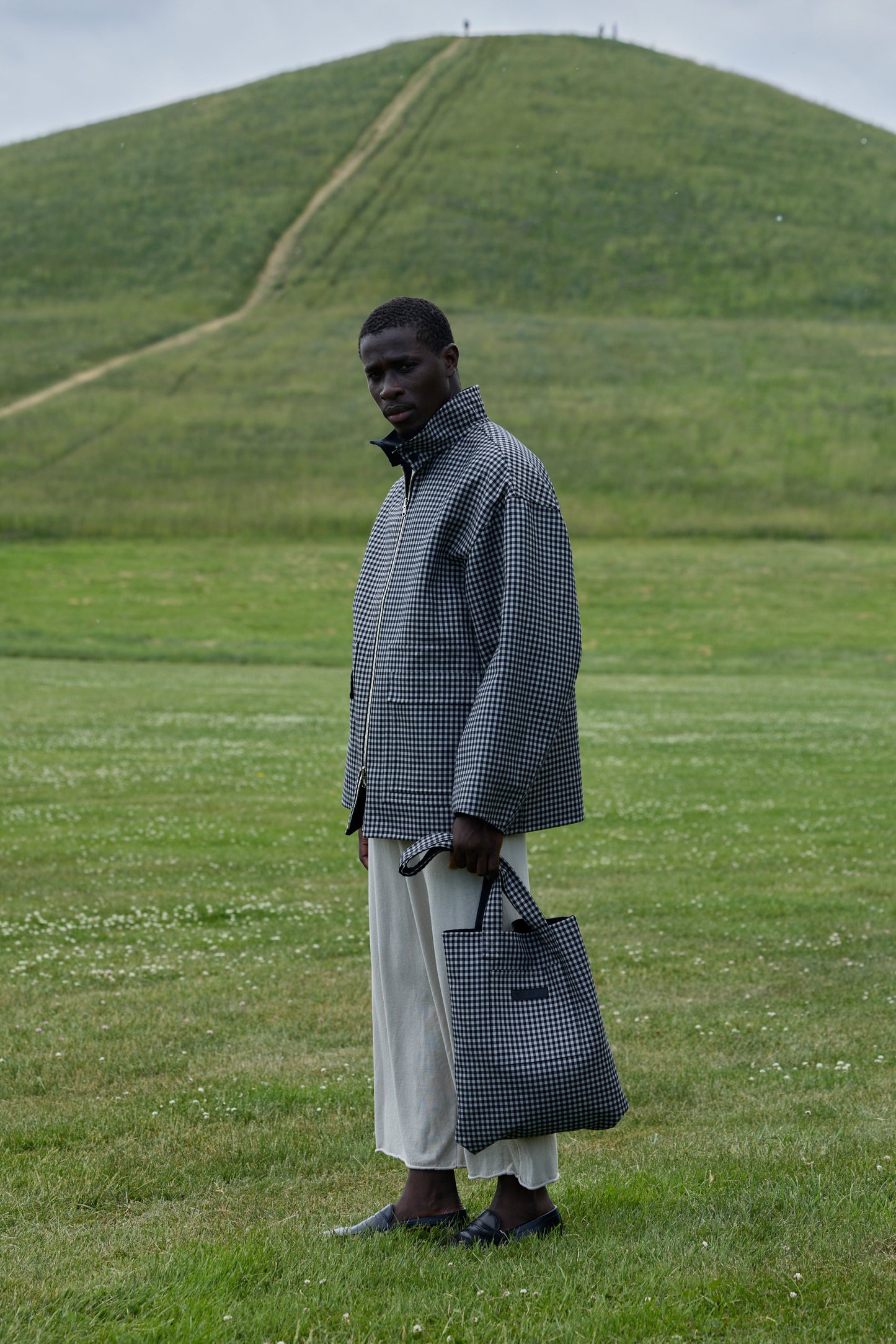 POSTELEGANT/ Cotton Rever Blouson