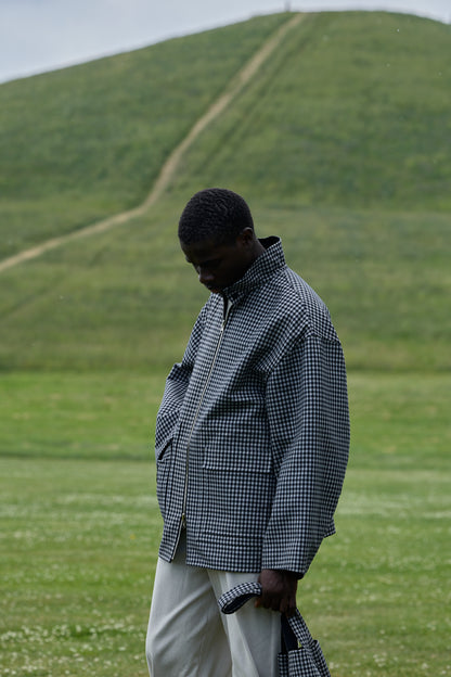 POSTELEGANT/ Cotton Rever Blouson