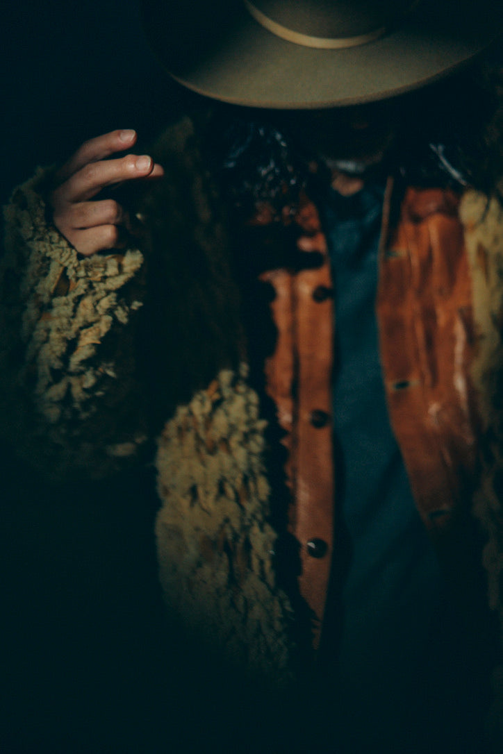 GOOD KARMA DEVELOPMENT/MOUTON CARDIGAN " CHARLIE "/BEIGE