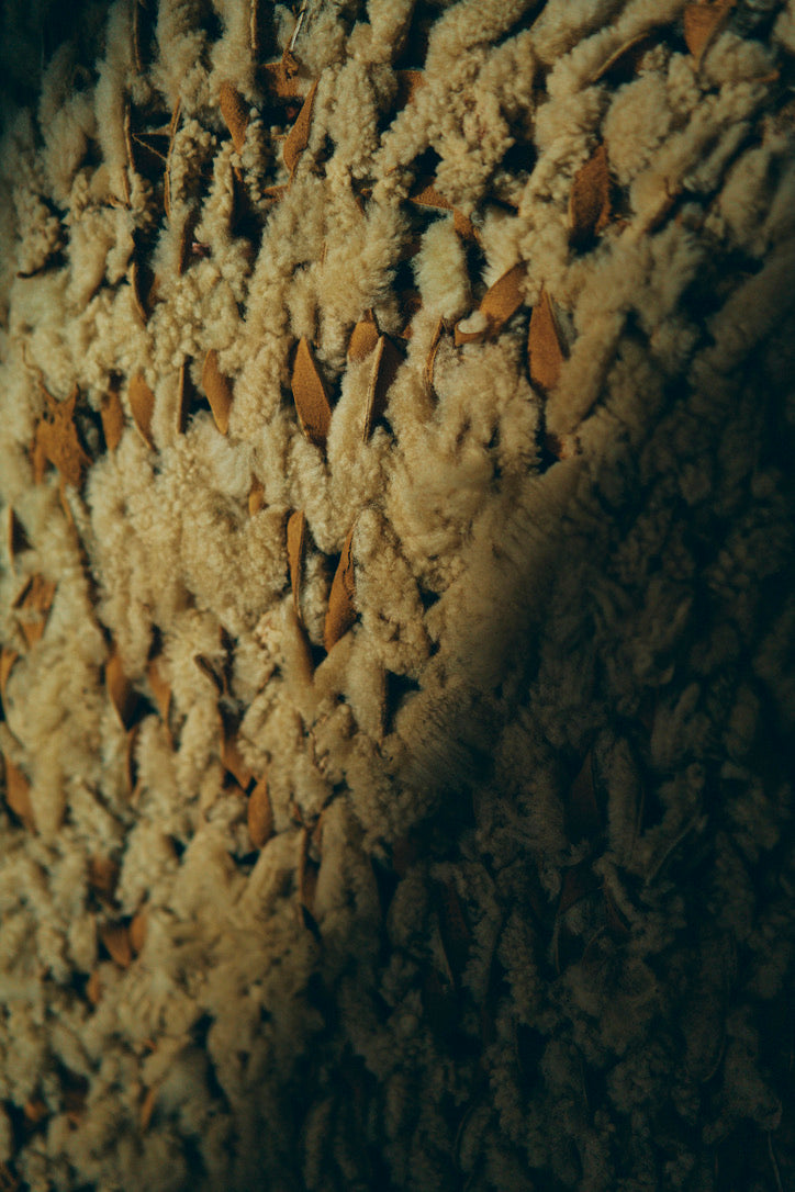 GOOD KARMA DEVELOPMENT/MOUTON CARDIGAN " CHARLIE "/BEIGE