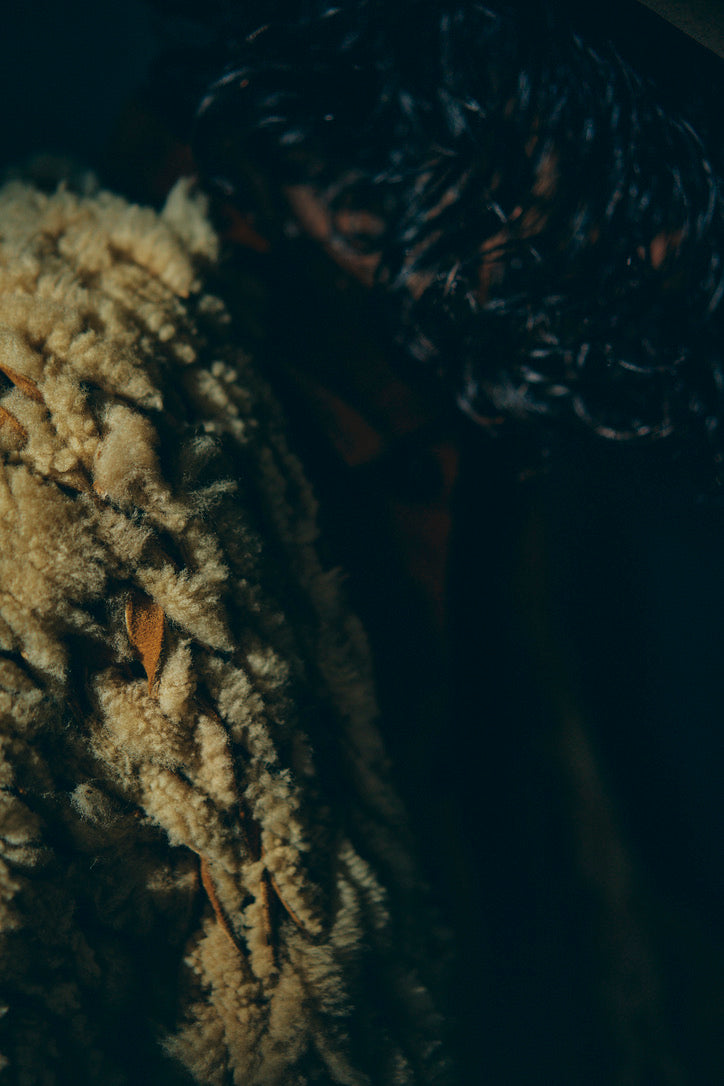 GOOD KARMA DEVELOPMENT/MOUTON CARDIGAN " CHARLIE "/BEIGE