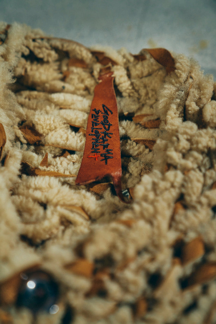 GOOD KARMA DEVELOPMENT/MOUTON CARDIGAN " CHARLIE "/BEIGE