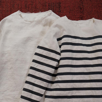 basque shirts (Indigo &amp; Silk needlepunch) Ordered product - 2nd delivery -