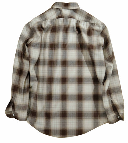 Wool Ombre Wide collar shirts / Aquellos Ojos Verdes BISHU (Spot sale)