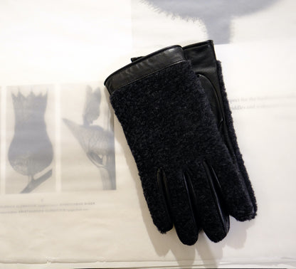 Cashmere Boa Gloves