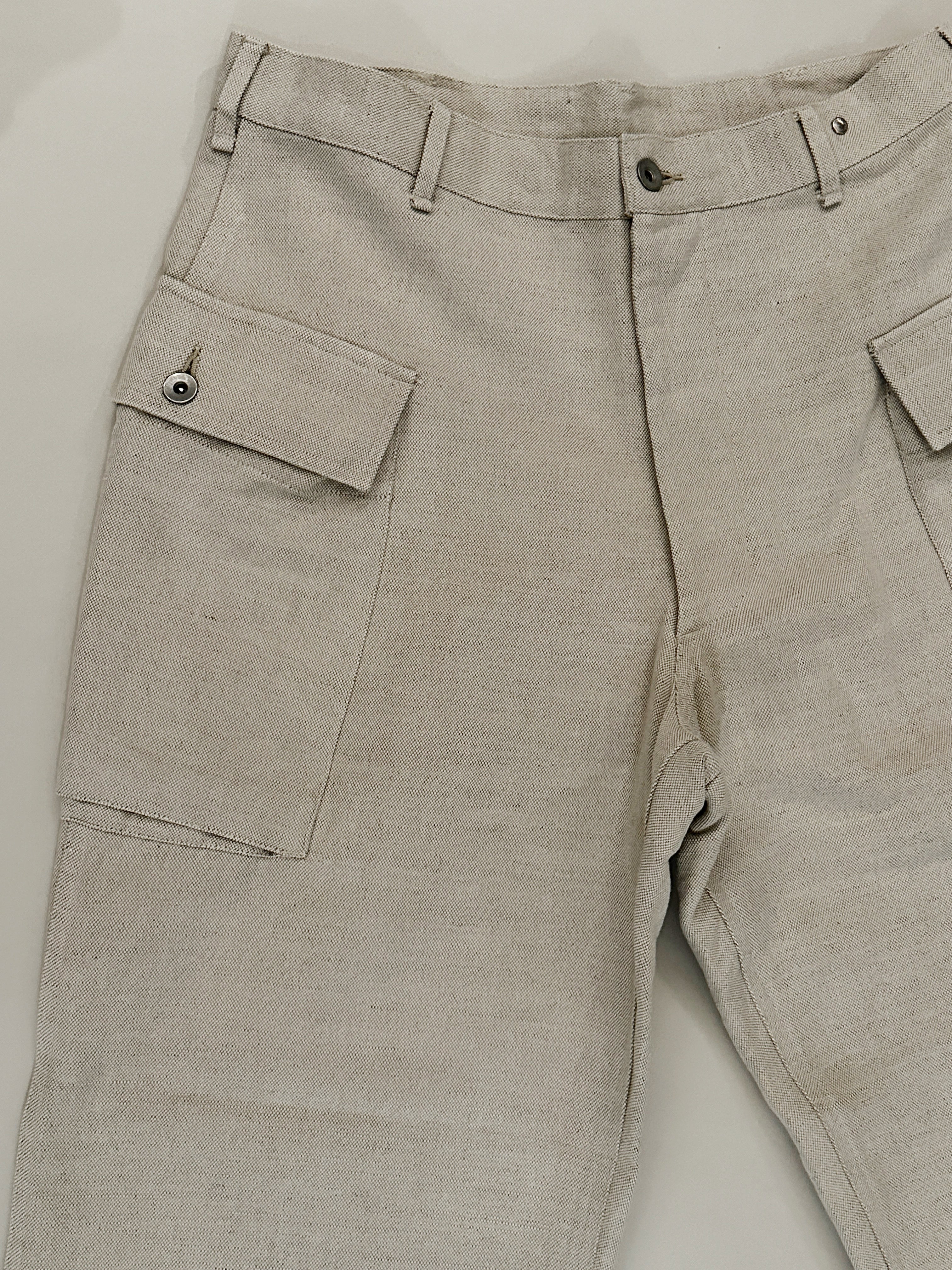 HEUGN 2023 S/S Linen Gordon TROUSER036