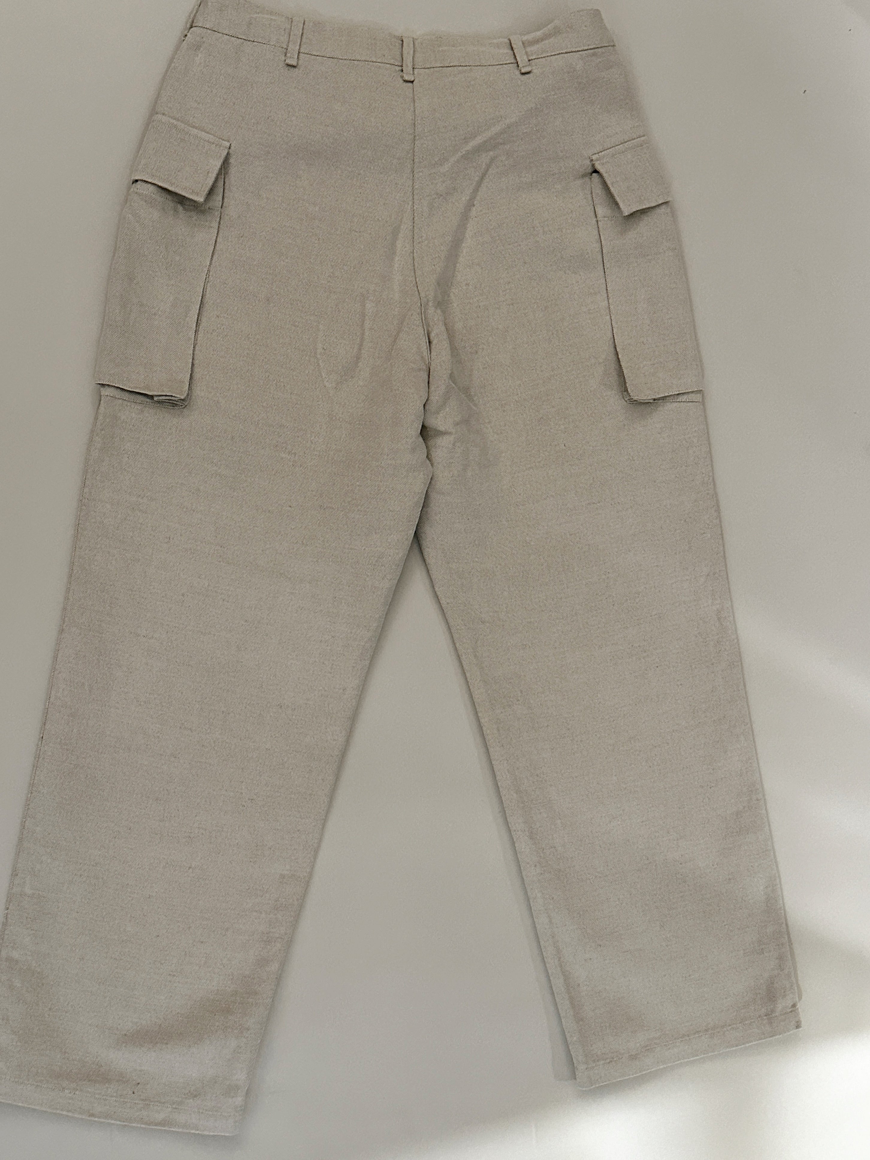 HEUGN 2023 S/S Linen Gordon TROUSER036